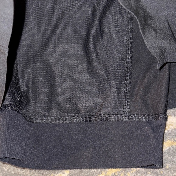 lululemon athletica Black Men's Reflective Trim Layered Running Shorts - Picture 5 of 7